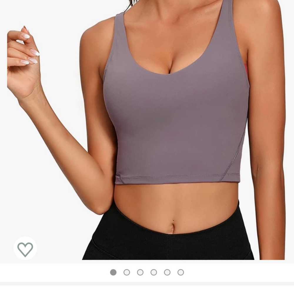 Athletic Lavender Bra Top - Medium NWT